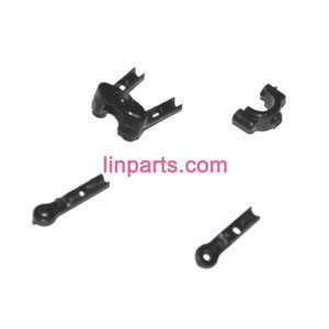 LinParts.com - UDI RC U820 Spare Parts: Fixed set of the tail support bar and decorative set