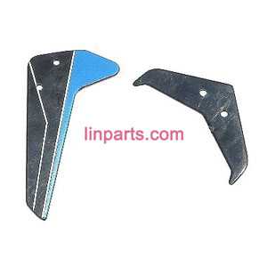 LinParts.com - UDI RC U820 Spare Parts: Tail decorative set(blue) - Click Image to Close