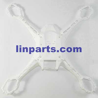 LinParts.com - UDI Falcon U842 RC Quadcopter Spare Parts: lower cover[White] - Click Image to Close