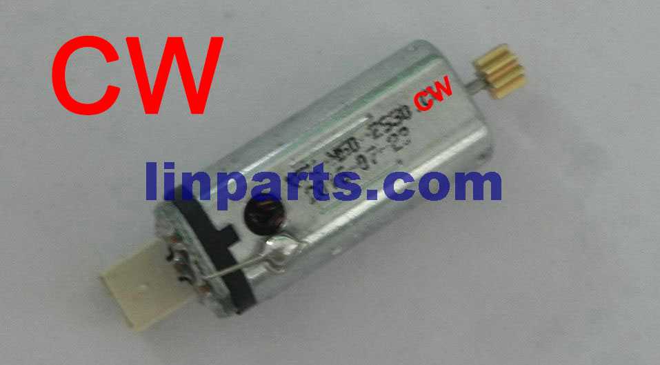 LinParts.com - UDI U818S RC Quadcopter Spare Parts: CW Main motor B