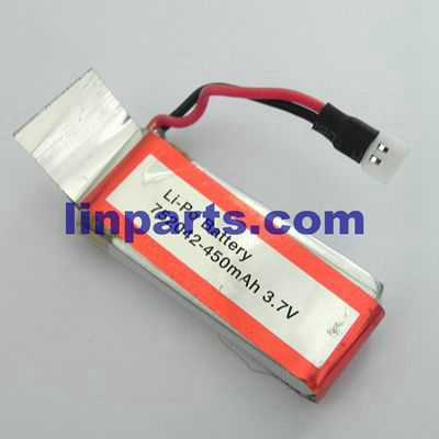 LinParts.com - UDI Falcon U842 RC Quadcopter Spare Parts: WIFI Real-time transmission Battery(3.7v 450mAh)