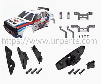 LinParts.com - UDIRC UD1603 RC Car Spare Parts: Car shell kit - Click Image to Close