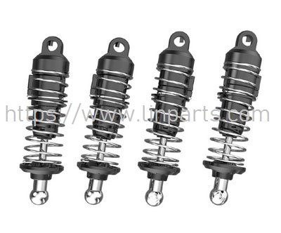 LinParts.com - UDIRC UD1603 Pro RC Car Spare Parts: 1601-009 Plastic Front+Rear shock assembly