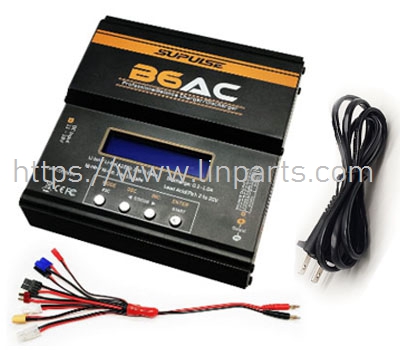 LinParts.com - B6 AC Balanced Charger 80W 6A Multi functional Intelligent Charger