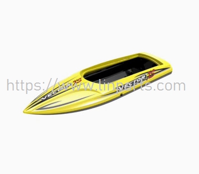 LinParts.com - Volantex Vector XS 759-4 RC Boat Spare Parts: P7950402 Body Yellow