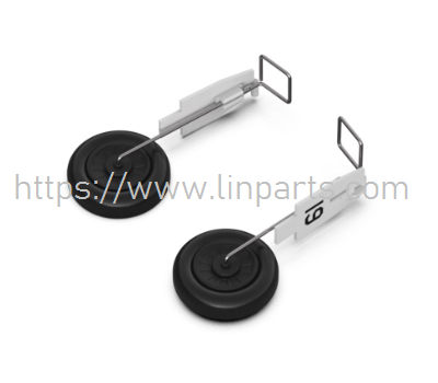 LinParts.com - VolantexRC 768-3 F4U RC Airplane Spare Parts: Complete set of front landing gear