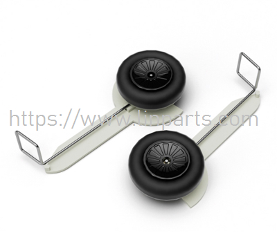 (image for) VolantexRC 768-5 ASCENT RC Airplane Spare Parts: Complete set of front landing gear