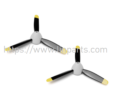 (image for) VolantexRC 768-5 ASCENT RC Airplane Spare Parts: Three leaf complete set of pulp, 2 pieces