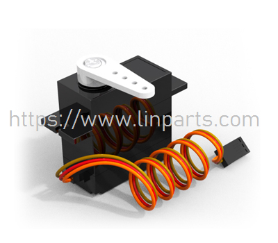 (image for) VolantexRC 768-5 ASCENT RC Airplane Spare Parts: Servo -4.3g-plastic Duxian 80mm - # 2 with small white head