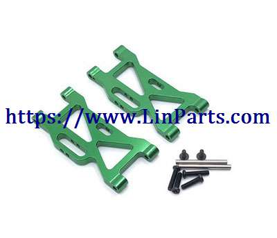WLtoys 104001 RC Car spare parts: Metal upgrade Front swing arm group[wltoys-104001-1858]Green