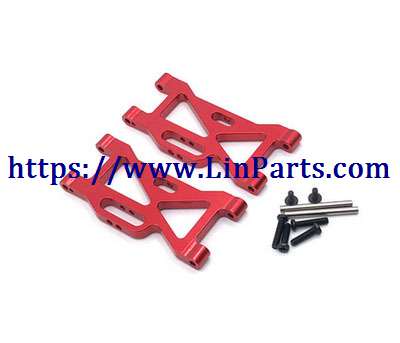 WLtoys 104001 RC Car spare parts: Metal upgrade Front swing arm group[wltoys-104001-1858]Red