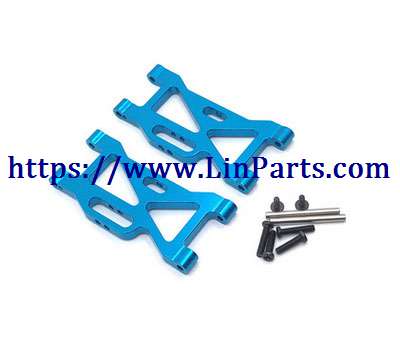 WLtoys 104001 RC Car spare parts: Metal upgrade Front swing arm group[wltoys-104001-1858]Blue
