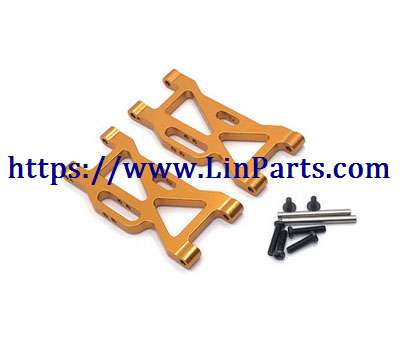 WLtoys 104001 RC Car spare parts: Metal upgrade Front swing arm group[wltoys-104001-1858]Golden