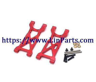 WLtoys 104001 RC Car spare parts: Metal upgrade Back swing arm group[wltoys-104001-1859]Red