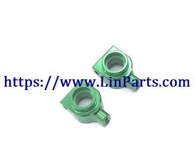 LinParts.com - WLtoys 104001 RC Car spare parts: Metal upgrade Rear wheel axle seat[wltoys-104001-1862]Green