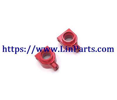 LinParts.com - WLtoys 104001 RC Car spare parts: Metal upgrade Rear wheel axle seat[wltoys-104001-1862]Red