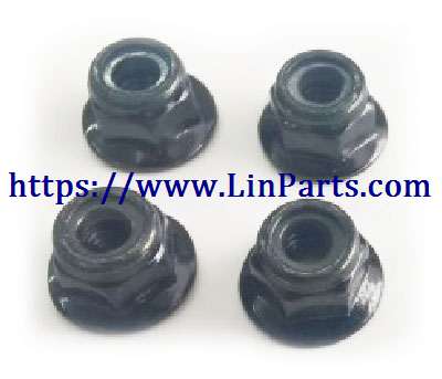 LinParts.com - WLtoys 104001 RC Car spare parts: M4 flange lock nut[wltoys-104001-1910]