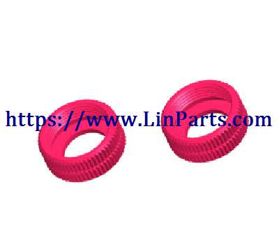 LinParts.com - WLtoys 124018 RC Car spare parts: Shock-absorbing sealing cap 11*4.5 group[wltoys-124018-1655]