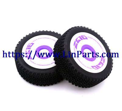 LinParts.com - WLtoys 124019 RC Car spare parts: Front tire assembly[wltoys-124019-1826]