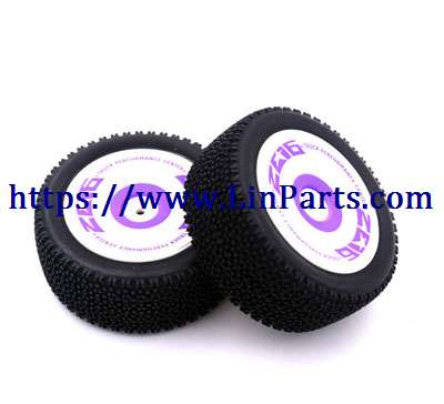 LinParts.com - WLtoys 124019 RC Car spare parts: Rear tire assembly[wltoys-124019-1827]
