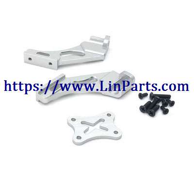 LinParts.com - WLtoys 124019 RC Car spare parts: Tail firmware group[wltoys-124019-1258]Silver