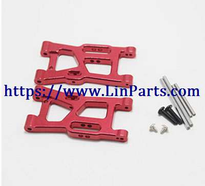 WLtoys 124019 RC Car spare parts: Upgrade metal Swing arm group[wltoys-124019-1250]Red