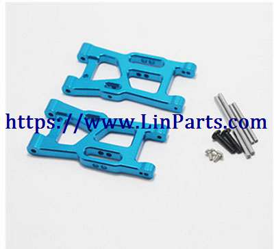 WLtoys 124019 RC Car spare parts: Upgrade metal Swing arm group[wltoys-124019-1250]Blue
