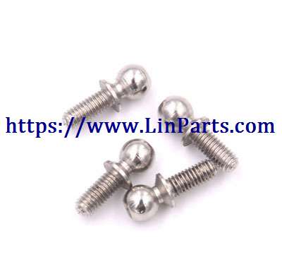 LinParts.com - WLtoys 124019 RC Car spare parts: Ball screw 4.9*13.6 group[wltoys-124019-1337]