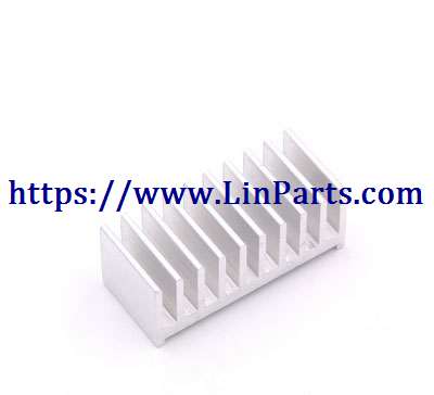 LinParts.com - WLtoys 124019 RC Car spare parts: Heat sink group[wltoys-124019-1336]