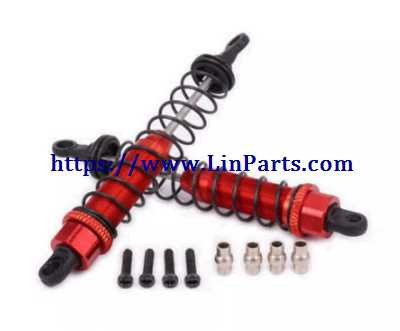 LinParts.com - Wltoys 12428 RC Car Spare Parts: Metal Oil Filled Rear Shock Absorber - Click Image to Close