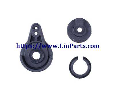 LinParts.com - Wltoys 12428 RC Car Spare Parts: Servo buffer A+Servo buffer B + Servo swing arm 12428-0033 