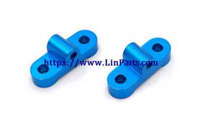LinParts.com - Wltoys 12428 RC Car Spare Parts: Upgrade metal Rear axle lever positioning piece left + Rear axle lever positioning piece right 12428-0039