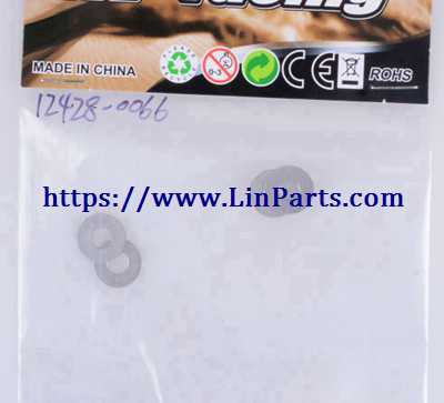 LinParts.com - Wltoys 12428 RC Car Spare Parts: Gasket 12*5.2*0.2 12428-0066