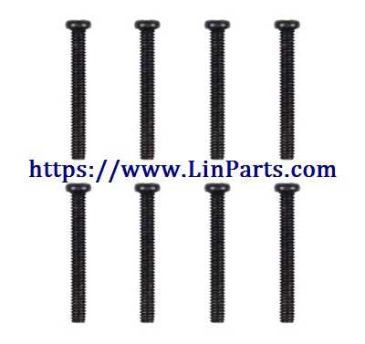 LinParts.com - Wltoys 12428 RC Car Spare Parts: Screw 2.5*20 PM 12428-0106