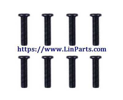 LinParts.com - Wltoys 12428 RC Car Spare Parts: Screw M2*8 PM 12428-0109