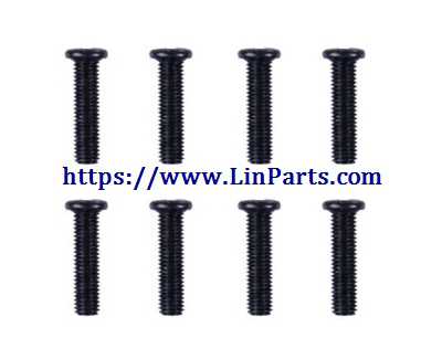 LinParts.com - Wltoys 12428 RC Car Spare Parts: Screw M2*8 PM 12428-0109