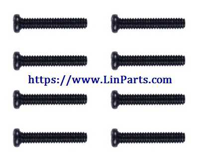 LinParts.com - Wltoys 12428 RC Car Spare Parts: Screw 2*20 PM 12428-0112 - Click Image to Close