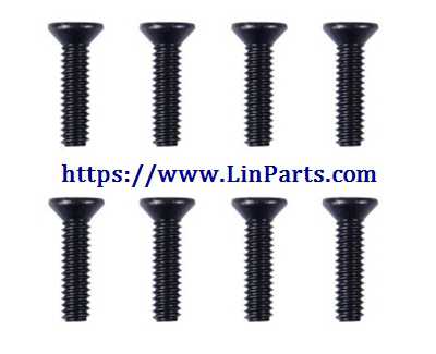 LinParts.com - Wltoys 12428 RC Car Spare Parts: Screw 2*8 KM 12428-0116