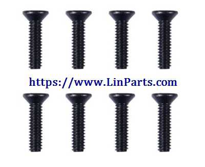LinParts.com - Wltoys 12428 RC Car Spare Parts: Screw 2*8 KM 12428-0116