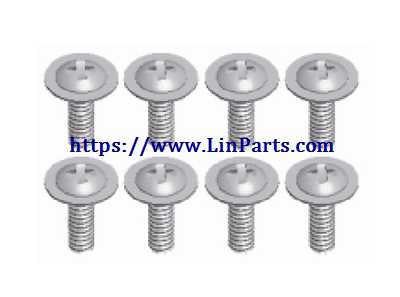 LinParts.com - Wltoys 12429 RC Car Spare Parts: Screw 2*8PWM6 12429-0125