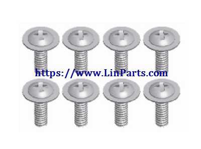 LinParts.com - Wltoys 12429 RC Car Spare Parts: Screw 2*8PWM6 12429-0125
