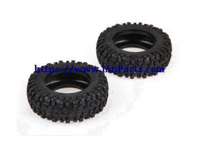 LinParts.com - Wltoys 12428 B RC Car Spare Parts: Right tire 12428 B-0058 - Click Image to Close