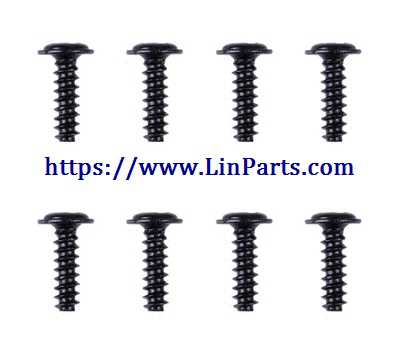 LinParts.com - Wltoys 12428 B RC Car Spare Parts: Screw 2.5*8 PM 12428 B-0101