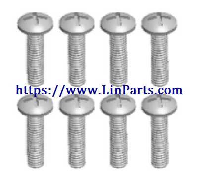 LinParts.com - Wltoys 12429 RC Car Spare Parts: Screw 2.5*10 PM 12429-0102 - Click Image to Close