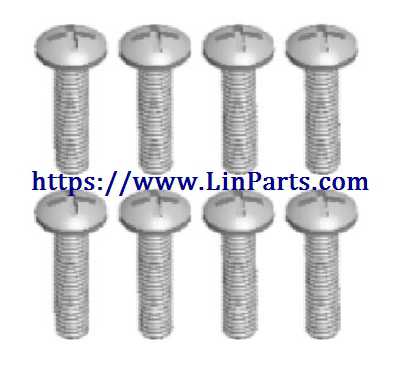 LinParts.com - Wltoys 12428 B RC Car Spare Parts: Screw 2.5*10 PM 12428 B-0102 - Click Image to Close