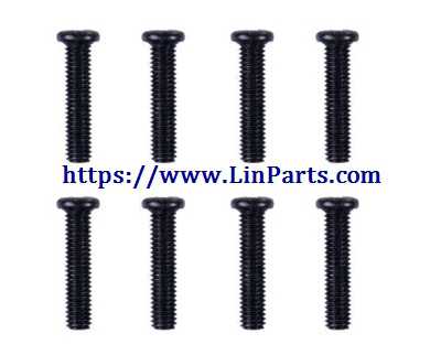 LinParts.com - Wltoys 12429 RC Car Spare Parts: Screw 2.5*14 PM 12429-0104 - Click Image to Close