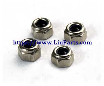 LinParts.com - Wltoys 12428 B RC Car Spare Parts: M4 locknut 12428 B-0119