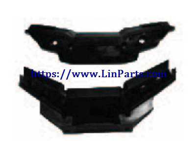 LinParts.com - Wltoys 12428 B RC Car Spare Parts: Front and rear bumper set 12428 B-0350