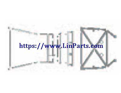 LinParts.com - Wltoys 12428 B RC Car Spare Parts: Roller frame 12428 B-0352