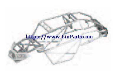 LinParts.com - Wltoys 12428 B RC Car Spare Parts: Frame group 12428 B-0354